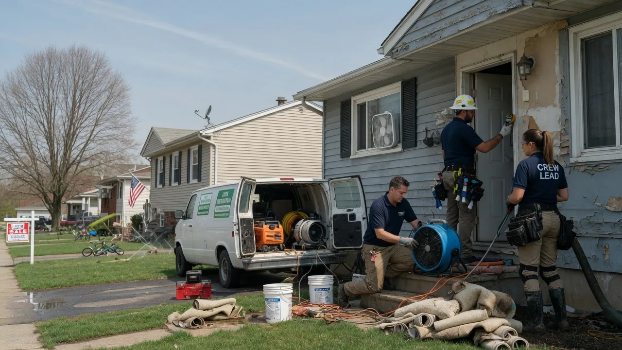 Flood Cleanup in Imlay City, MI near me